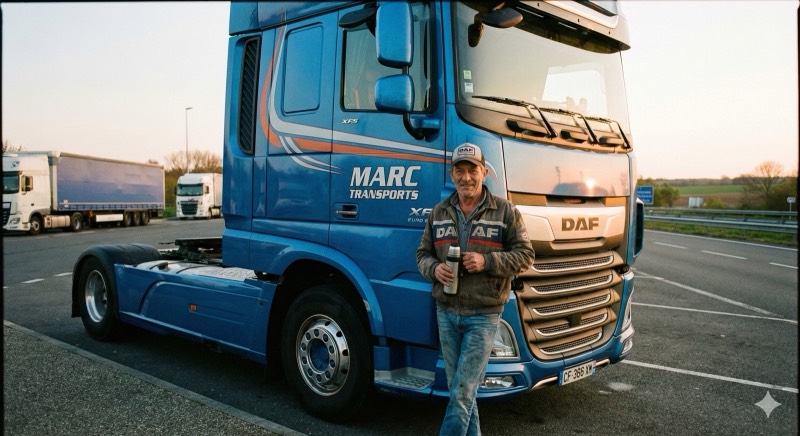 Photo logistique poids lourds